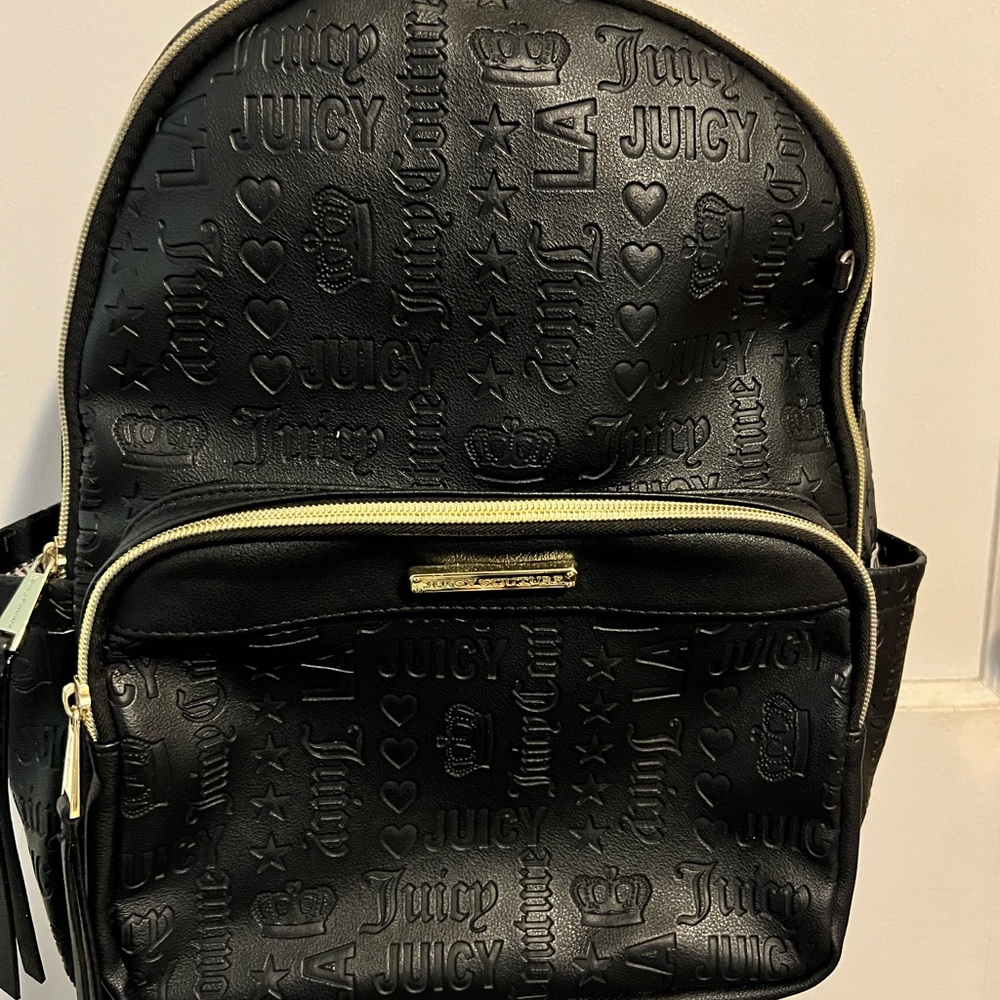 Juicy Couture Black Backpack